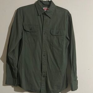 Classic Green Long Sleeve Shirt
